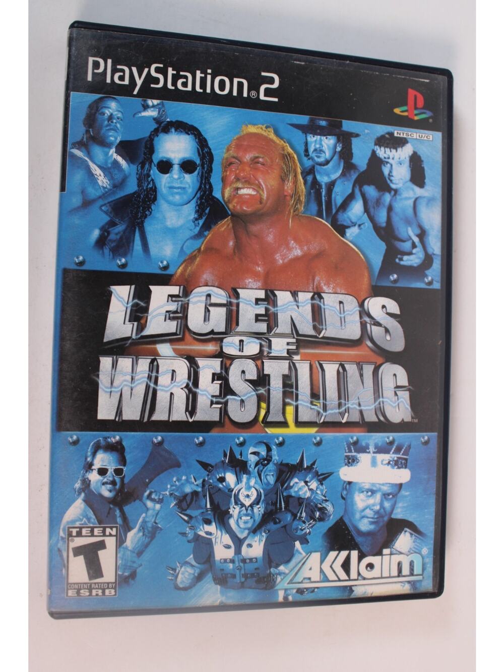 Legends of Wrestling (Sony PlayStation 2 PS2, 2001) Authentic, Complete, Tested